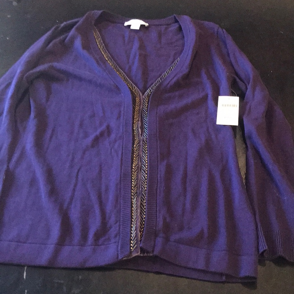 NWT Women’s Small 6-8 Coldwater Creek Sweater HP